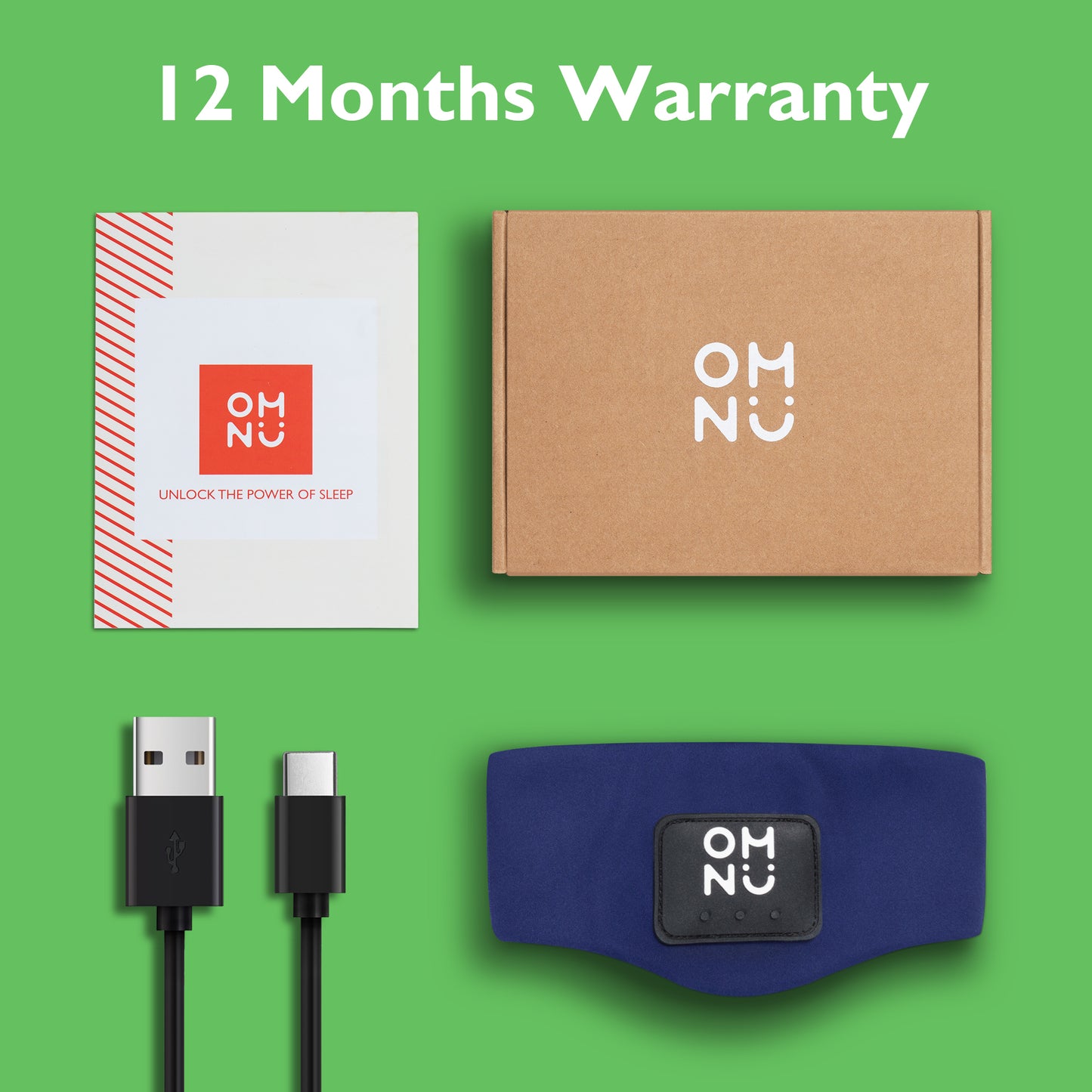 Sleeping Headphones for Side Sleepers w/ Adjustable Band & Ergonomic Control