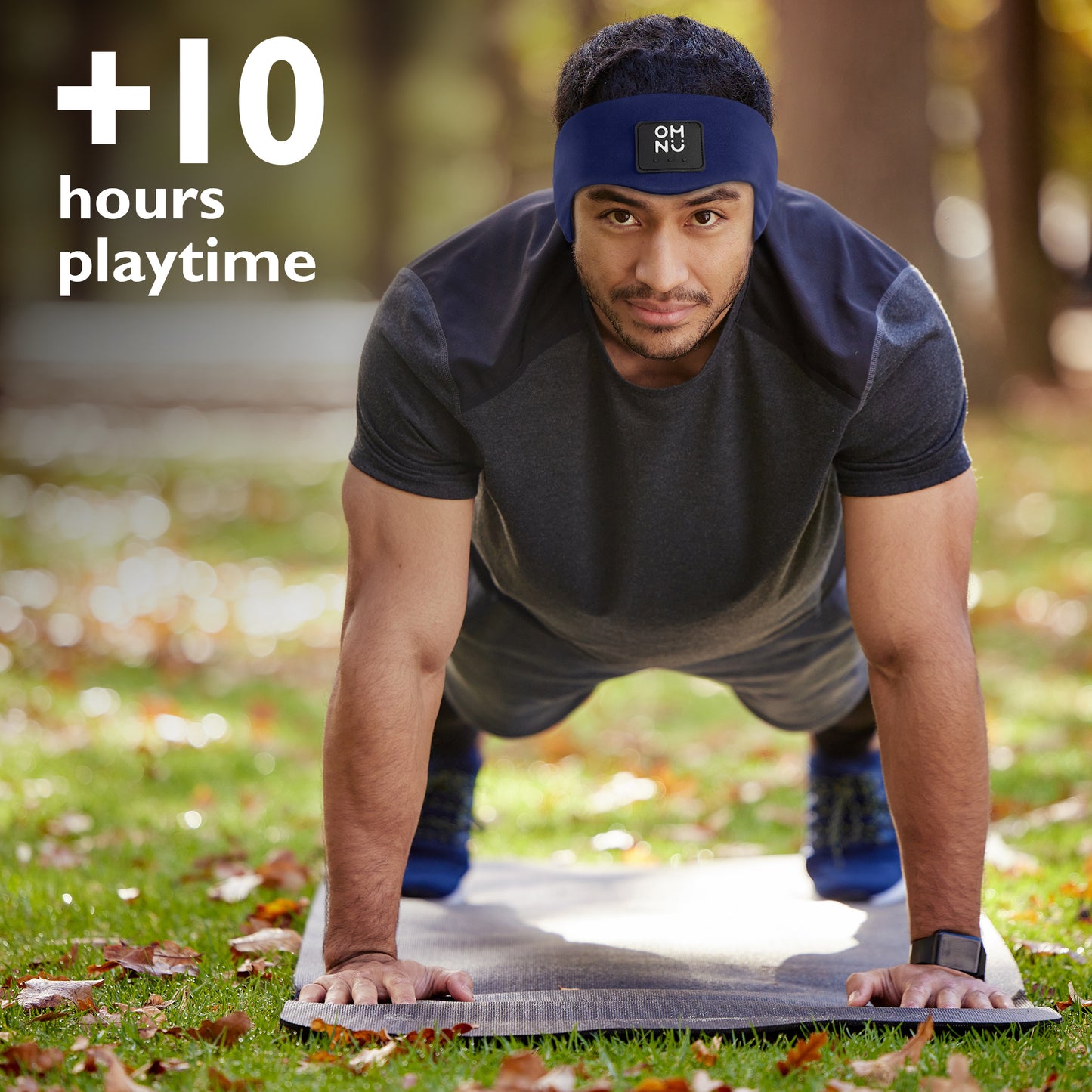 Sleeping Headphones for Side Sleepers w/ Adjustable Band & Ergonomic Control