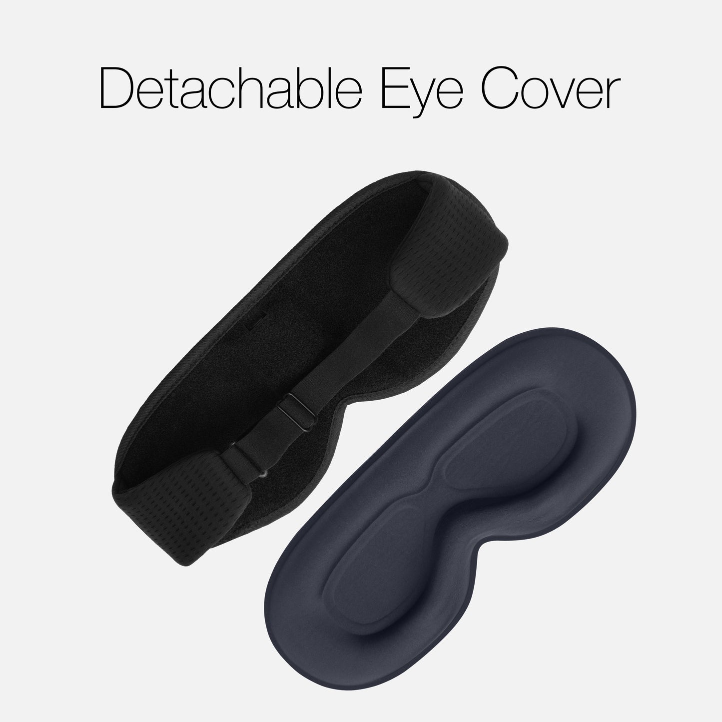 Sleep Headphones, Sleep Mask with Bluetooth Headphones, Ventilated Fabric, Adjustable Fit, 100% Blackout 3D Contoured Eye Cups
