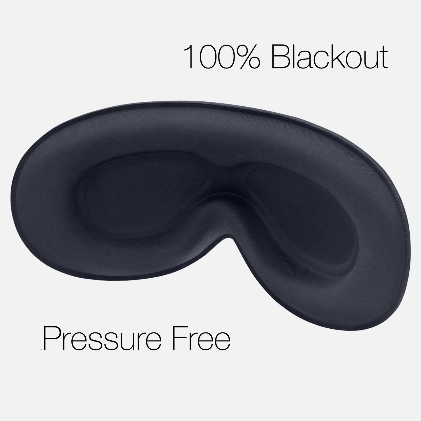 Sleep Headphones, Sleep Mask with Bluetooth Headphones, Ventilated Fabric, Adjustable Fit, 100% Blackout 3D Contoured Eye Cups